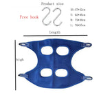 Pet Grooming Hammock — Nail Trimming and Grooming Restraint Net with Reinforced Frame