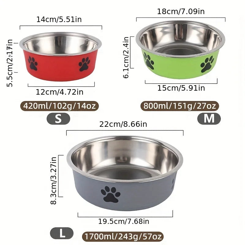 Non-Slip Pet Bowl with Stable Base — No Sliding, No Tipping, No Mess