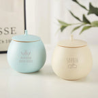 Personalized Ceramic Pet Memorial Urn — Custom Name and Tribute