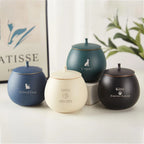 Personalized Ceramic Pet Memorial Urn — Custom Name and Tribute