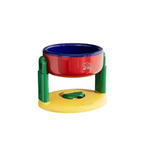 Elevated Adjustable Cat Bowl — Non-Slip Base and Ergonomic Height
