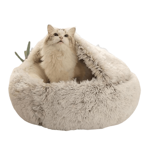 Cloud Luxury Cat Bed – Ultra Soft Plush Comfort for Cats