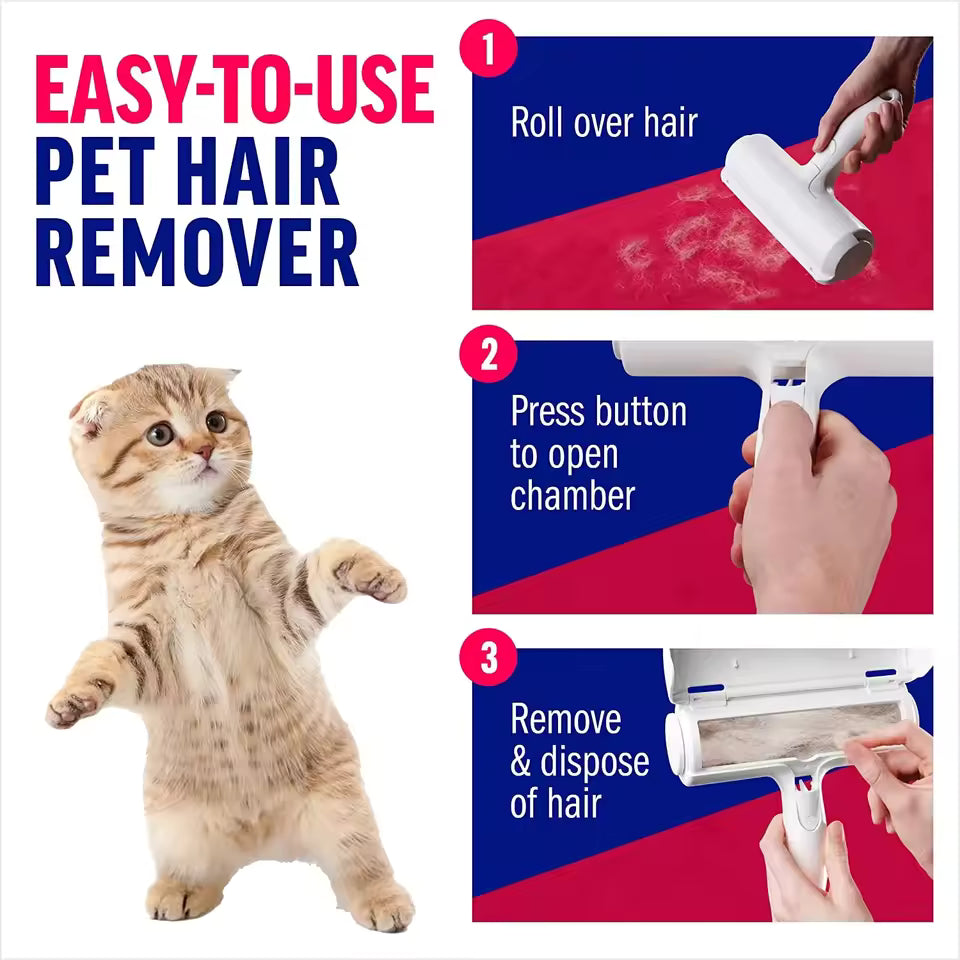 Pet Hair Remover – Reusable Fur Remover for Furniture & Upholstery