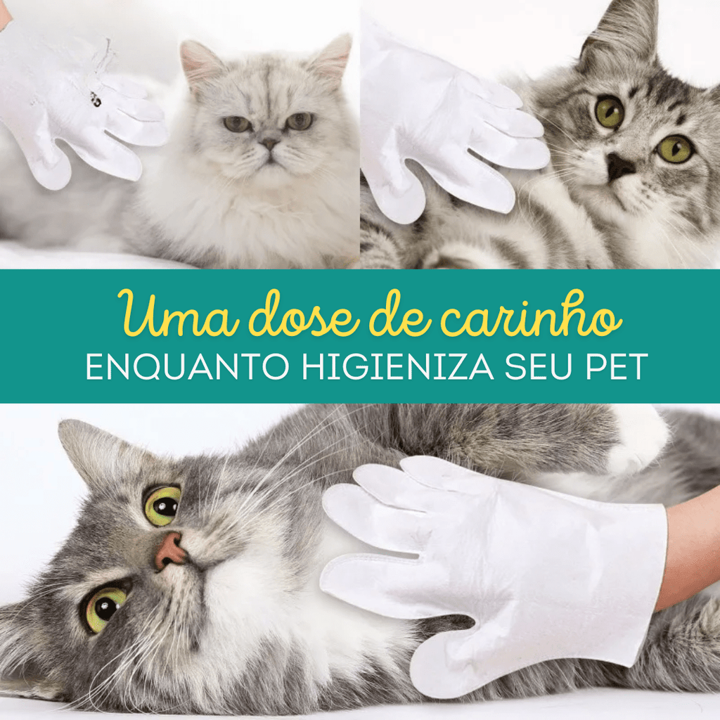 Waterless Pet Cleaning Glove — Quick Clean Without a Bath