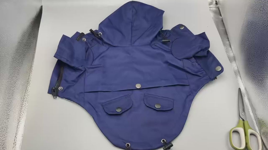 Waterproof Dog Rain Jacket — Full Protection on Rainy Days
