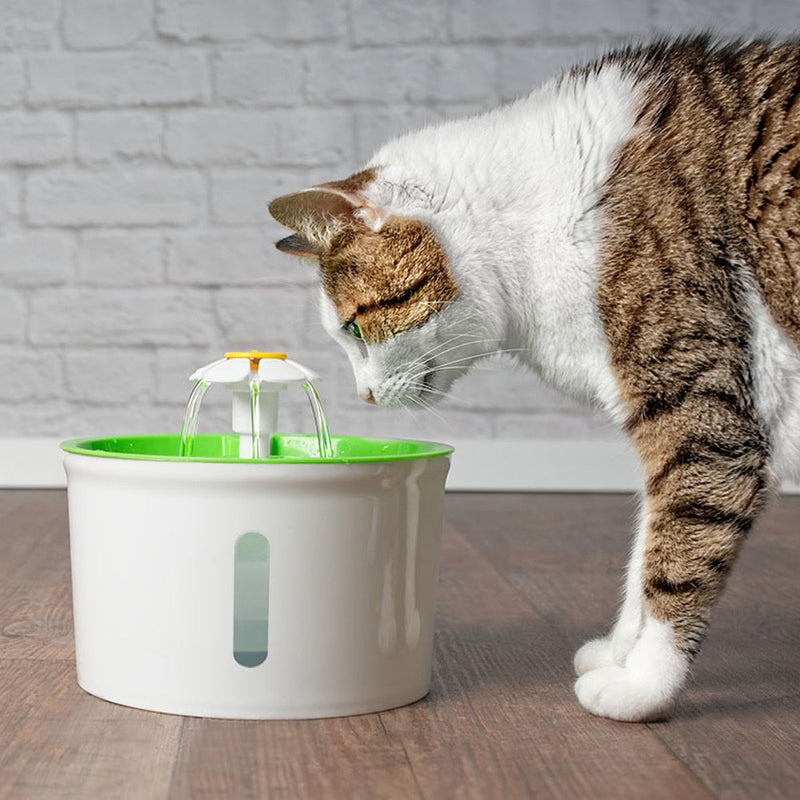 Automatic Cat Water Fountain – 2.5L Silent Filtered Drinking Dispenser