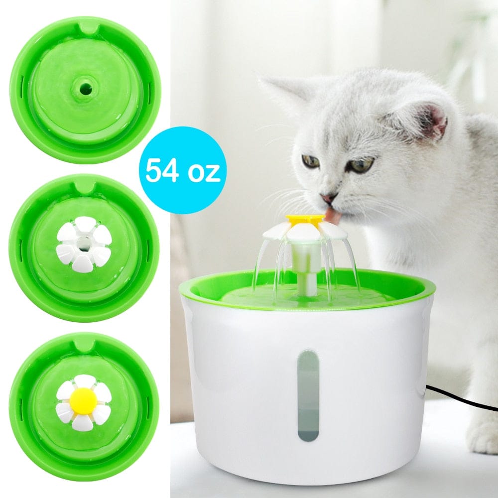 Automatic Cat Water Fountain – 2.5L Quiet Filtered Drinking Fountain
