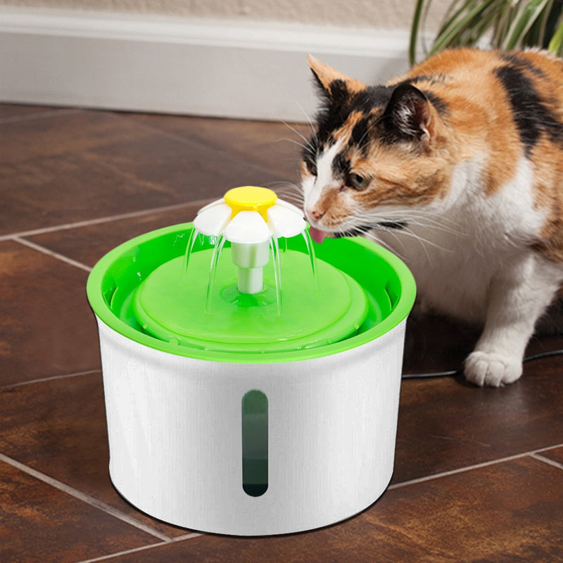 Automatic Cat Water Fountain – 2.5L Silent Filtered Drinking Dispenser