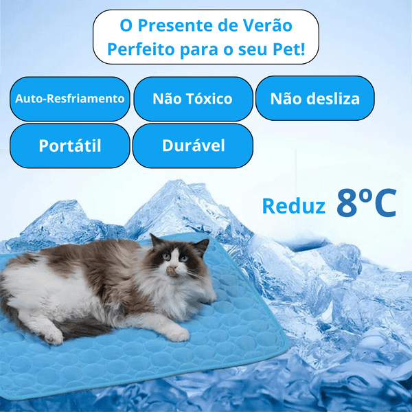 Cooling Gel Pet Mat — Instant Heat Relief Without Electricity