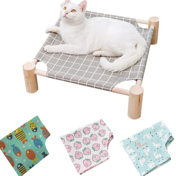 Suspended Hammock Bed for Cats – Elevated Comfort & Modern Style